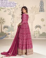 Perfect For Festive Vibes And Wedding Glam Premium Real Chinon Silk Gown With Dupatta