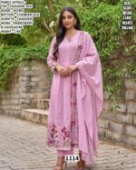 Timeless Chanderi Silk Kurti Set With Exiquisite Embroidery And Handwork At Reasonable Price