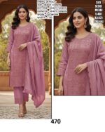 Introducing A Wedding Wear Heavy Chinon Pakistani Suit Sets With Cutwork