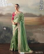 Adorn Yourself With Regal Charm With This Tissue Zari Wedding Designer Sarees