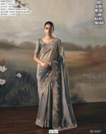 Adorn Yourself With Regal Charm With This Tissue Zari Wedding Designer Sarees