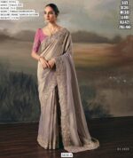 Adorn Yourself With Regal Charm With This Tissue Zari Wedding Designer Sarees