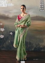 Adorn Yourself With Regal Charm With This Tissue Zari Wedding Designer Sarees