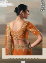 Adorn Yourself With Regal Charm With This Tissue Zari Wedding Designer Sarees