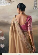 Adorn Yourself With Regal Charm With This Tissue Zari Wedding Designer Sarees