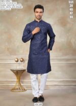 Ace Your Ethnic Look By Wearing Our Latest Premium Silk Kurta With Pajama For Men