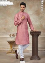 Ace Your Ethnic Look By Wearing Our Latest Premium Silk Kurta With Pajama For Men