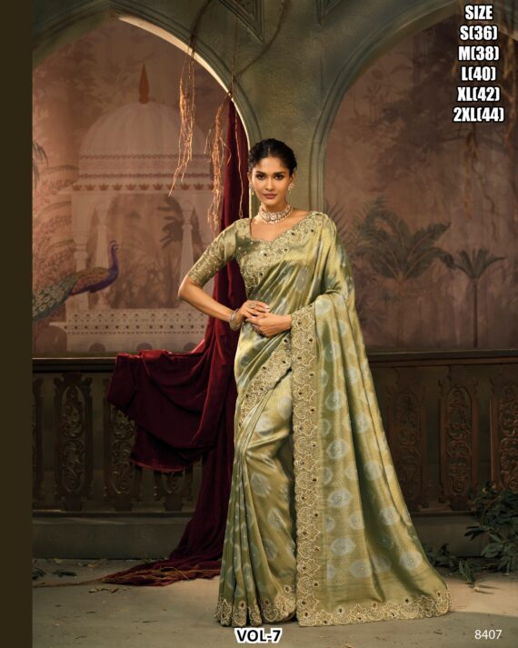 Look Luxurious And Subtle Glamourous In Weddings With Our Collection Of Indian Designer Sarees