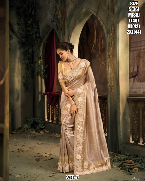 Look Luxurious And Subtle Glamourous In Weddings With Our Collection Of Indian Designer Sarees