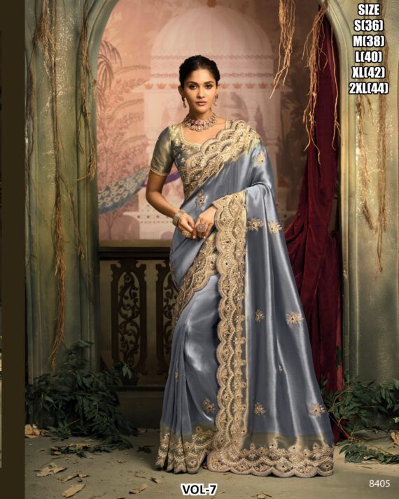 Look Luxurious And Subtle Glamourous In Weddings With Our Collection Of Indian Designer Sarees