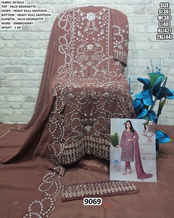 Give Your Collection Of Festive Casuals An Update With This Georgette Suit Sets