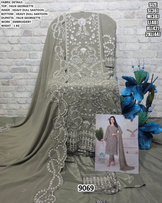 Give Your Collection Of Festive Casuals An Update With This Georgette Suit Sets