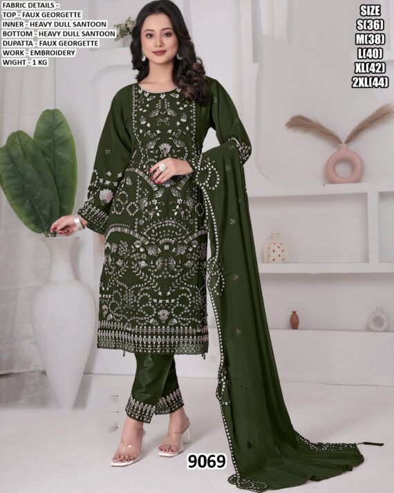 Give Your Collection Of Festive Casuals An Update With This Georgette Suit Sets