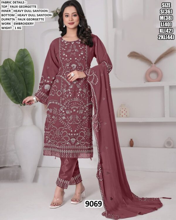 Give Your Collection Of Festive Casuals An Update With This Georgette Suit Sets