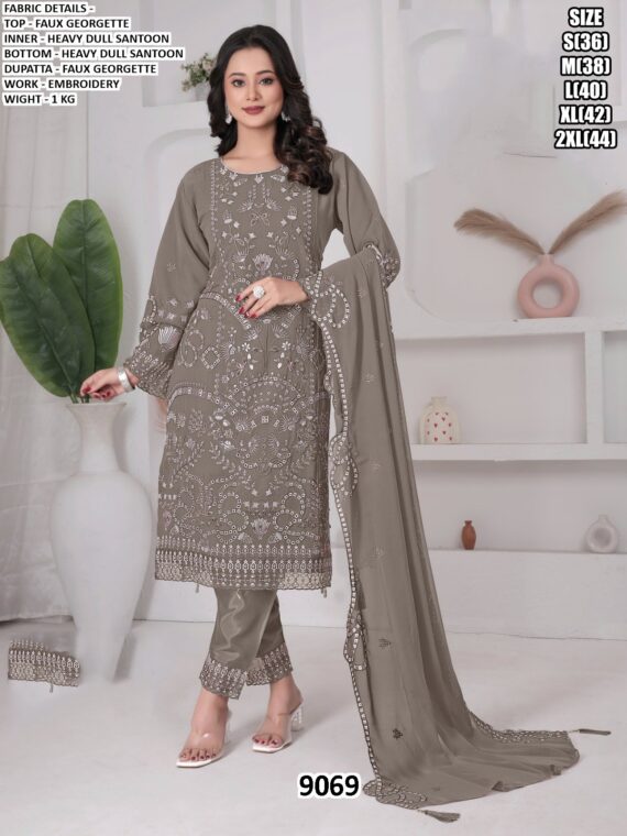 Give Your Collection Of Festive Casuals An Update With This Georgette Suit Sets
