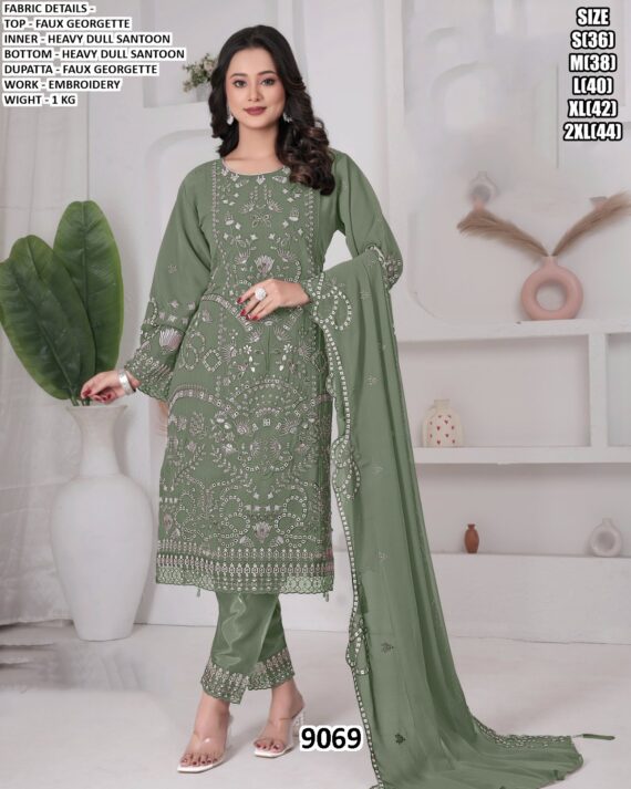 Give Your Collection Of Festive Casuals An Update With This Georgette Suit Sets