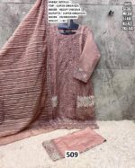 Intricate Embroidered Festive Pakistani Ready To Wear Kurti Sets In Super Organza