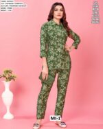 Very Beautiful Office Wear Premium Chanderi Fabric Readymade Co-ord Set Collection