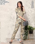 Very Beautiful Office Wear Premium Chanderi Fabric Readymade Co-ord Set Collection