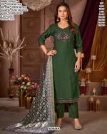 Designer And Comfortable Vertican Silk Kurti Sets Perfect For Festive And Daily Wear