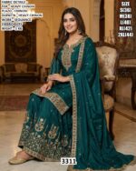 Our Ready To Wear Delicate Embroidered Heavy Chinon Ethnic Style Suits For Women