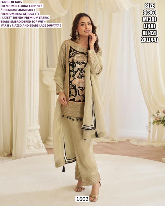 Beautifully Designed Readymade Wedding Wear Salwar Suits, Crafted With High-Quality Materials
