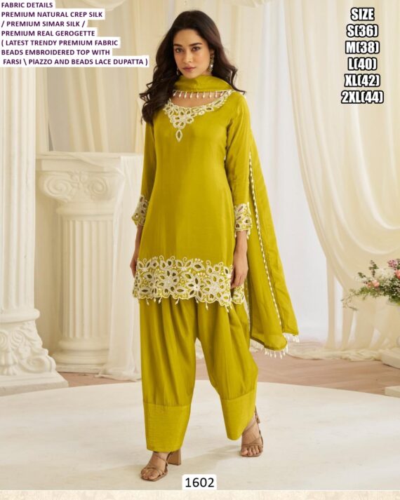 Beautifully Designed Readymade Wedding Wear Salwar Suits, Crafted With High-Quality Materials