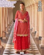 Premium Silk Readymade Pakistani Style Gharara Dress Designed For Weddings And Festivals