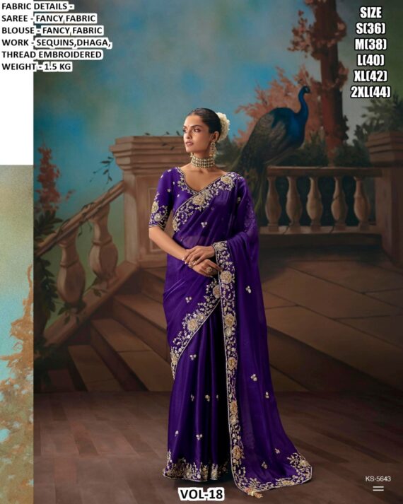 Explore Our Latest Fancy Fabric Designer Saree Collection 2026 – A Blend Of Trend, Elegance And Comfort!