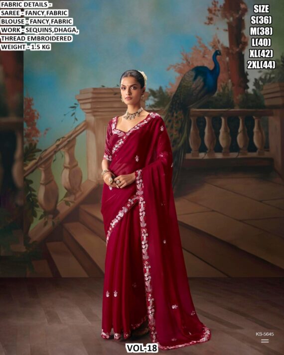 Explore Our Latest Fancy Fabric Designer Saree Collection 2026 – A Blend Of Trend, Elegance And Comfort!