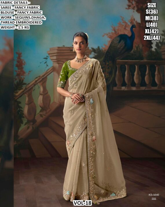 Explore Our Latest Fancy Fabric Designer Saree Collection 2026 – A Blend Of Trend, Elegance And Comfort!