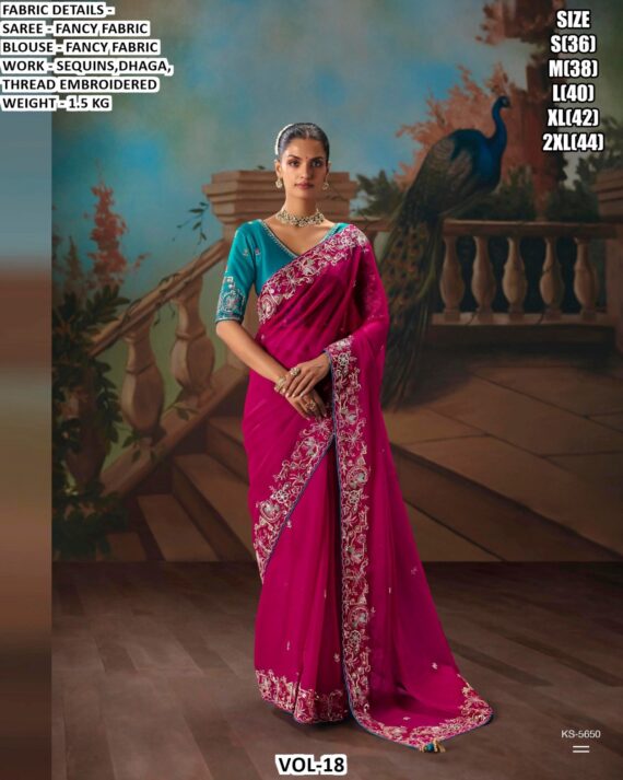 Explore Our Latest Fancy Fabric Designer Saree Collection 2026 – A Blend Of Trend, Elegance And Comfort!