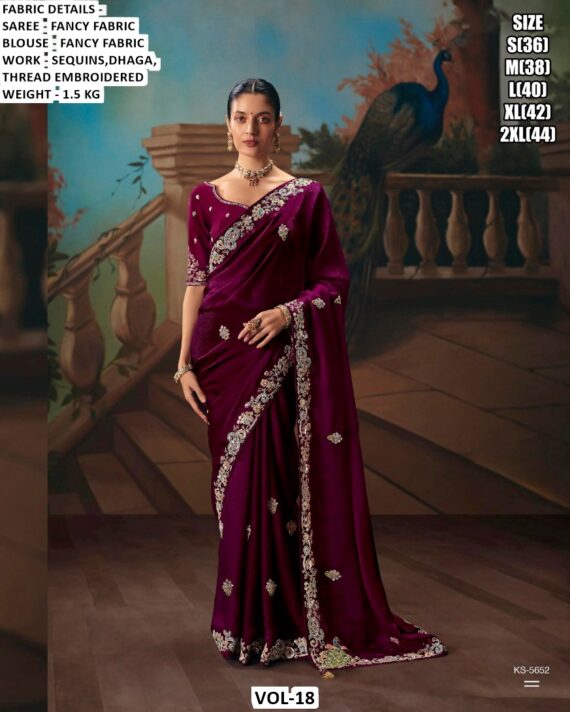 Explore Our Latest Fancy Fabric Designer Saree Collection 2026 – A Blend Of Trend, Elegance And Comfort!