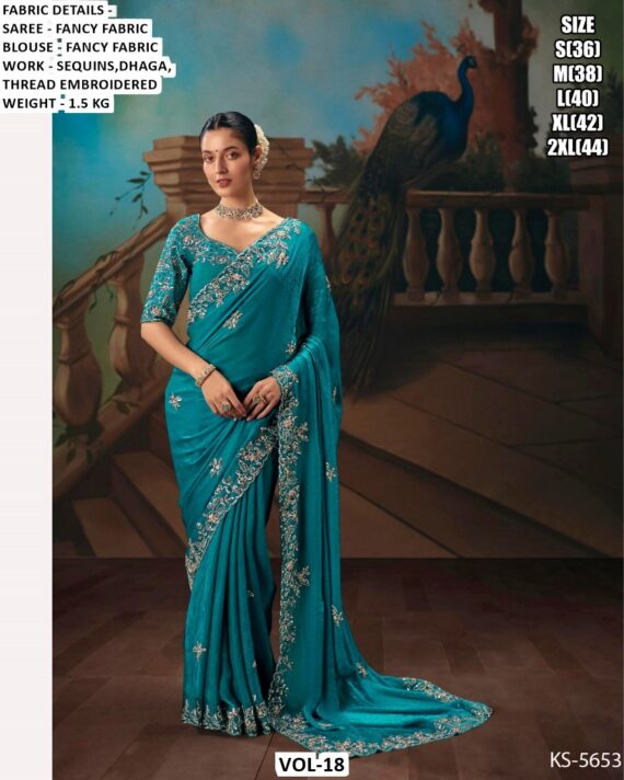 Explore Our Latest Fancy Fabric Designer Saree Collection 2026 – A Blend Of Trend, Elegance And Comfort!