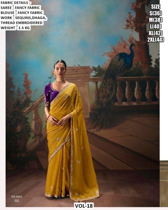 Explore Our Latest Fancy Fabric Designer Saree Collection 2026 – A Blend Of Trend, Elegance And Comfort!