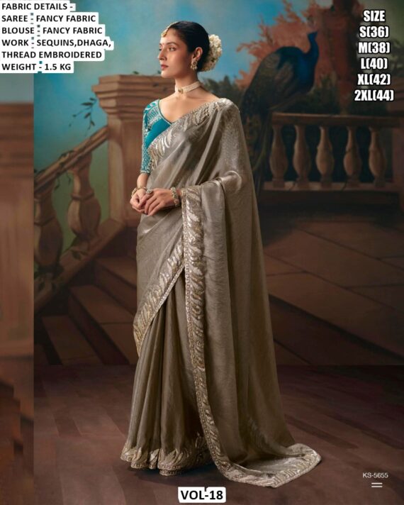 Explore Our Latest Fancy Fabric Designer Saree Collection 2026 – A Blend Of Trend, Elegance And Comfort!