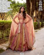 Create A Look Royal With This Carika Silk Wedding Lehenga Choli With Delicate Embroidery