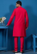 Viscose Silk Kurta Pyjama Featuring Real Mirror And Thread Work, Perfect Ethnic Wear For Any Occasions