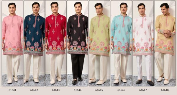 Step Out In Style With This Beautiful Embroidery Designer Viscose Silk Stylish Kurtas
