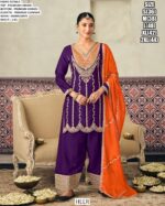 Celebrate In Style With This Elegant Premium Chinon Festive Wear Salwar Kameez Suits