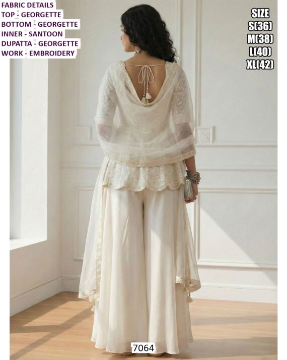 Wedding Elegance Meets Designer Charm In Our Stunning Designer Georgette Dresses