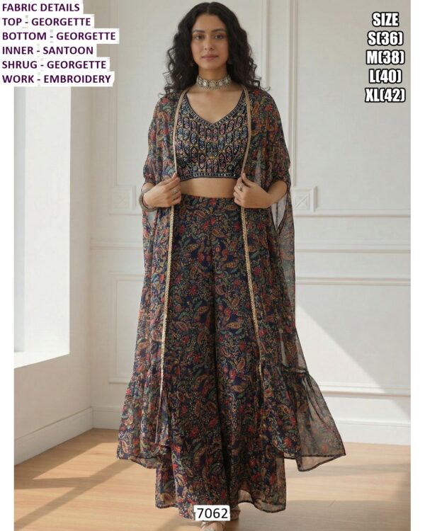 Wedding Elegance Meets Designer Charm In Our Stunning Designer Georgette Dresses