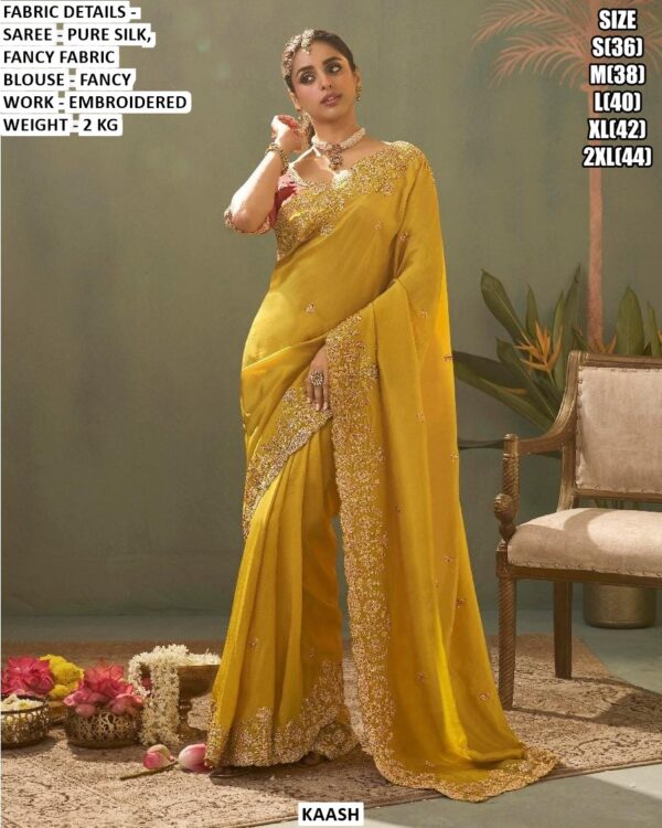 Make a Memorable Impression At Your Next Celebration With Our Refreshing Fancy Fabric Sarees