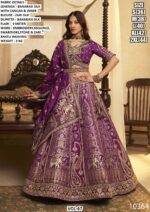 Elevate Your Wedding Elegance With Our Exquisite Banarasi Silk Bridal Lehenga Cholis