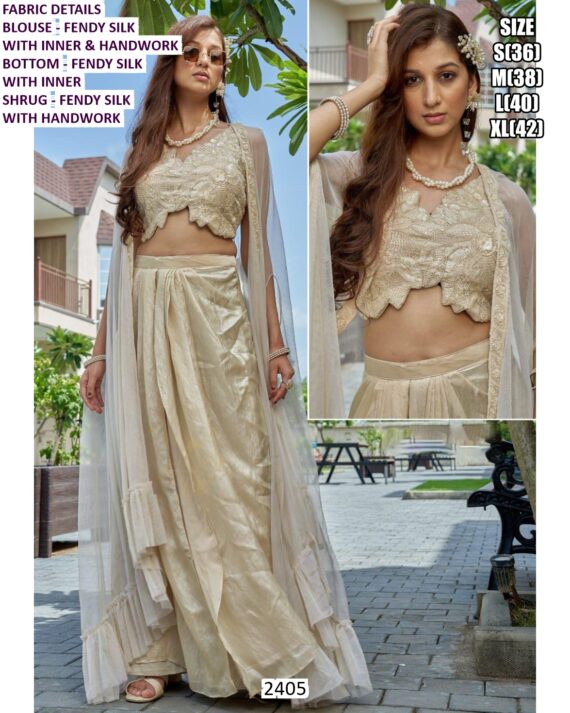 Step Into 2026 Fashion With This Royal Styles Of Women's Indo-Western Outfit Collection