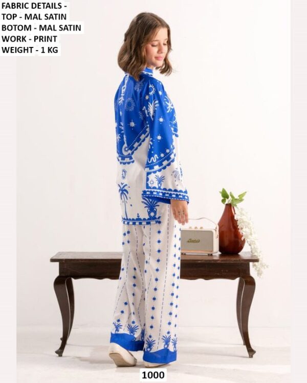 Wonderful Kid's Mal Satin Co-ord Sets For Little Girls - Trendy And Comfortable Dress