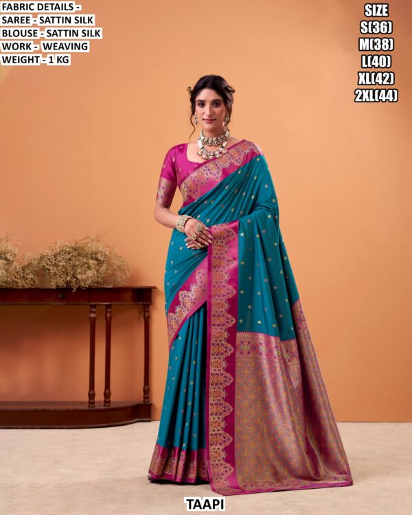 Shop Traditional Satin Silk Sarees For Your Special Occasions, Available In a Variety Of Colours