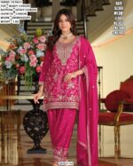 Buy Heavy Chinon Wedding Wear Embroidery Work Readymade Farshi Salwar Suits Online