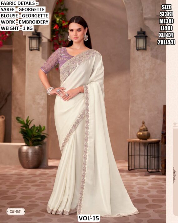 Add An Extra Flair To Your Wedding Looks With Our Range Of Irresistible Designer Sarees!