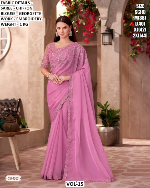 Add An Extra Flair To Your Wedding Looks With Our Range Of Irresistible Designer Sarees!